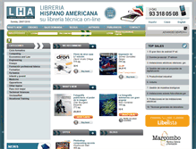 Tablet Screenshot of llibreriaha.com